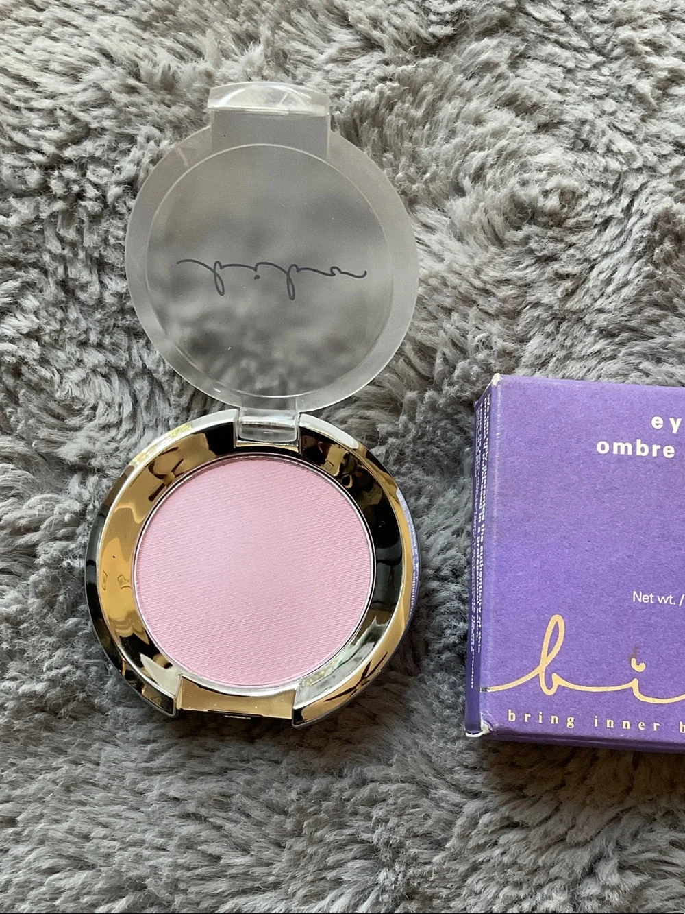Biba Soft Pink Cream Eyeshadow